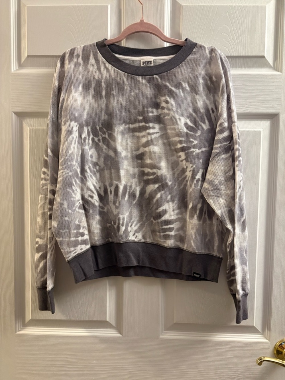 Victorias Secret PINK Mesh Sweatshirt Size Large